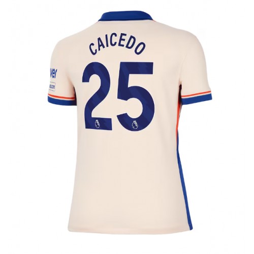 Chelsea Moises Caicedo #25 Gostujuci Dres za Ženska 2024-25 Kratak Rukav